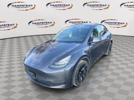 TESLA MODEL Y 2021 5YJYGDEE4MF076676 image